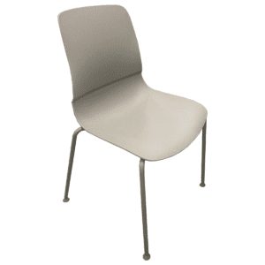 Sit On It Grey Armless Cafe Chair