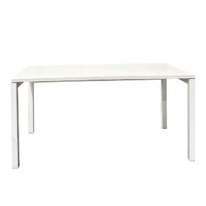 Used Haworth 72" W White Table with White Frame Versatile and practical table featuring a clean white finish and sturdy frame, perfect for various office applications. White top White frame Durable construction Dimensions: 72"W x 30"D x 29"H Ideal for conference rooms, training spaces, or collaborative work areas.